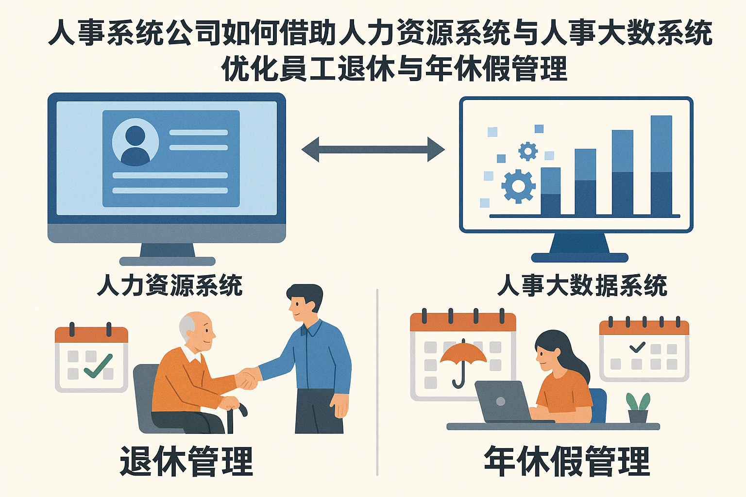 人事系统公司如何借助人力资源系统与人事大数据系统优化员工退休与年休假管理