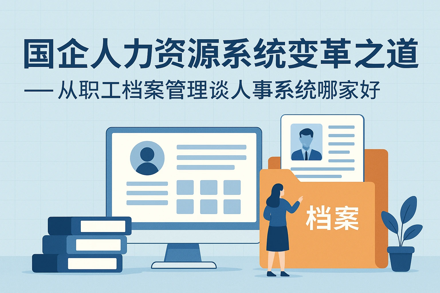 国企人力资源系统变革之道——从职工档案管理谈人事系统哪家好