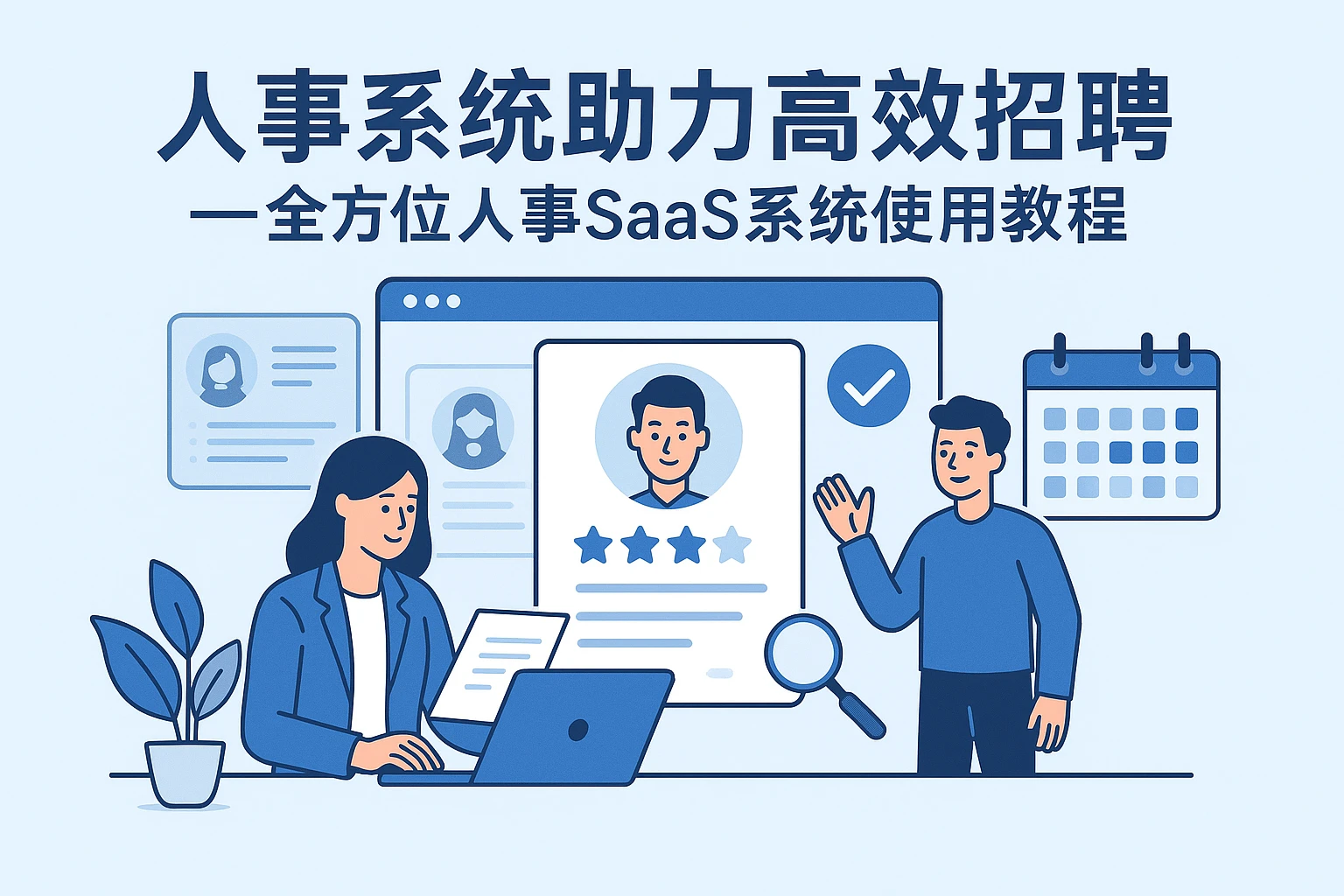 人事系统助力高效招聘——全方位人事SaaS系统使用教程