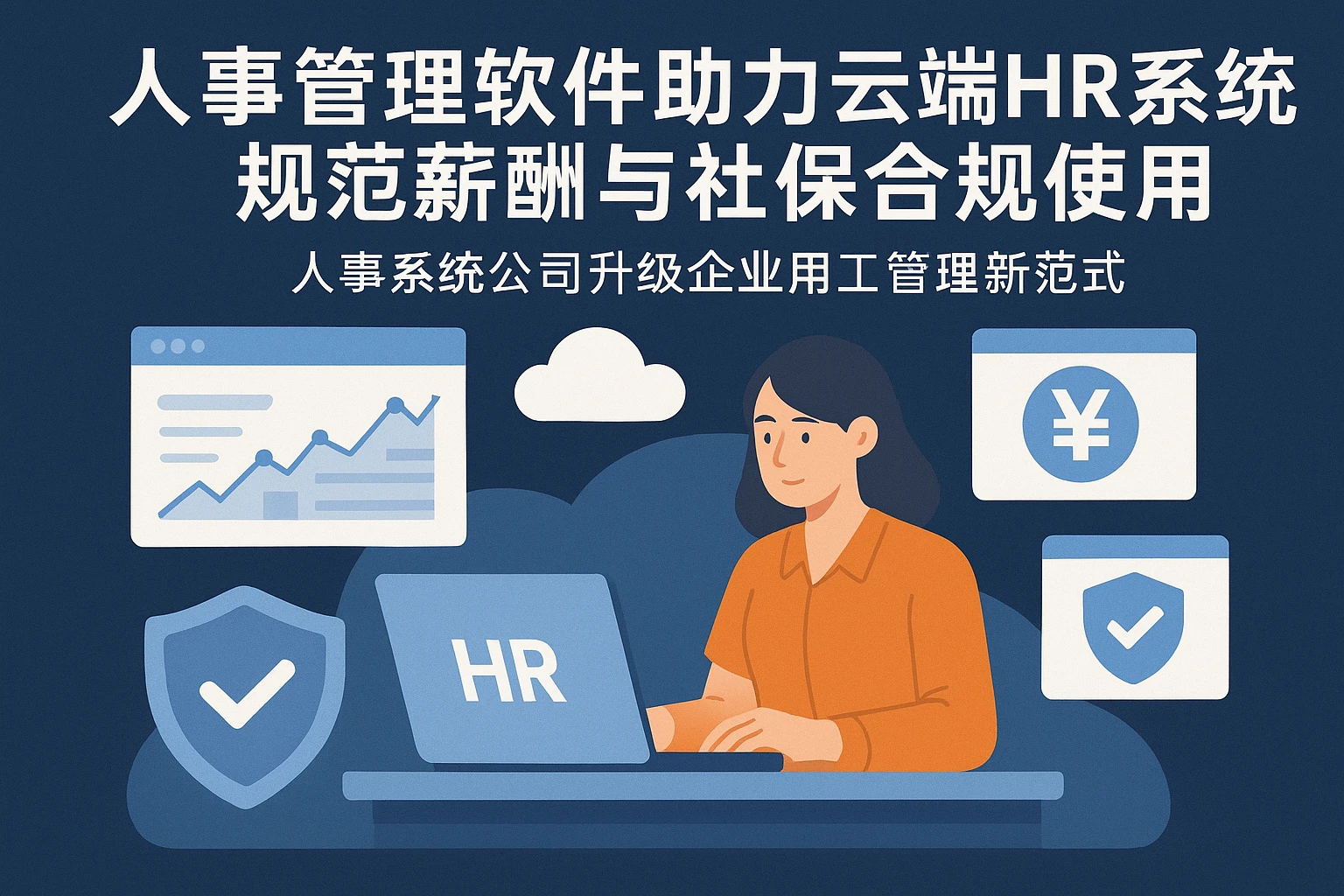 人事管理软件助力云端HR系统规范薪酬与社保合规使用——人事系统公司升级企业用工管理新范式