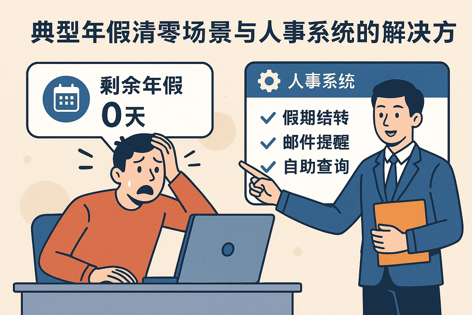典型年假清零场景与人事系统的解决方案