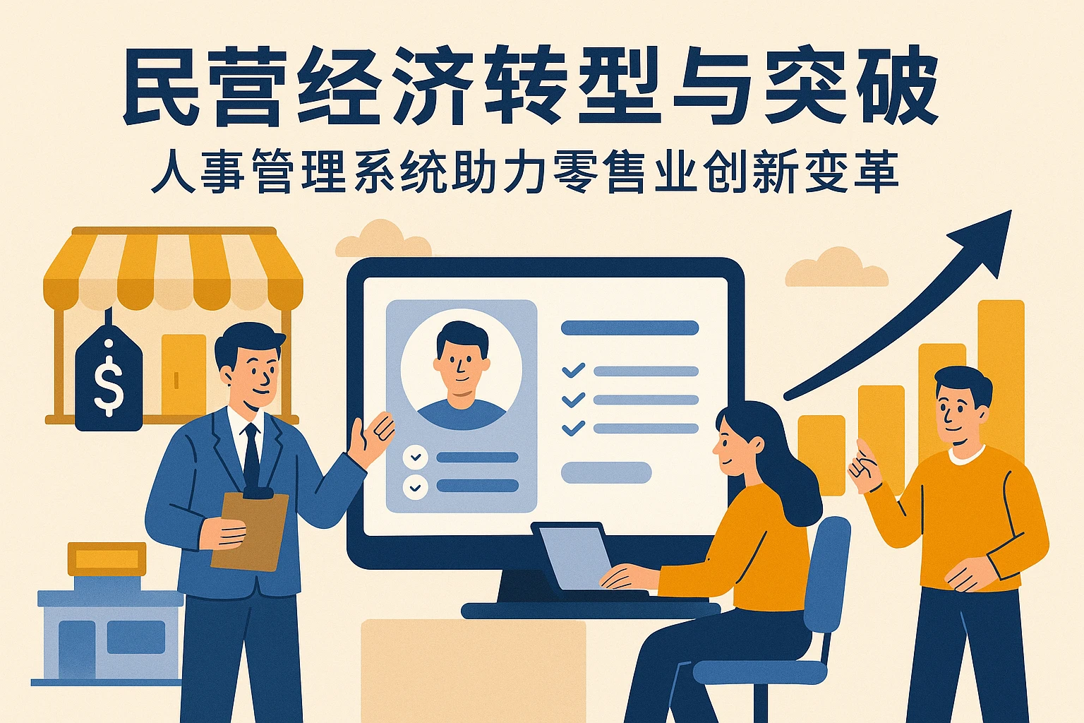 民营经济转型与突破：人事管理系统助力零售业创新变革