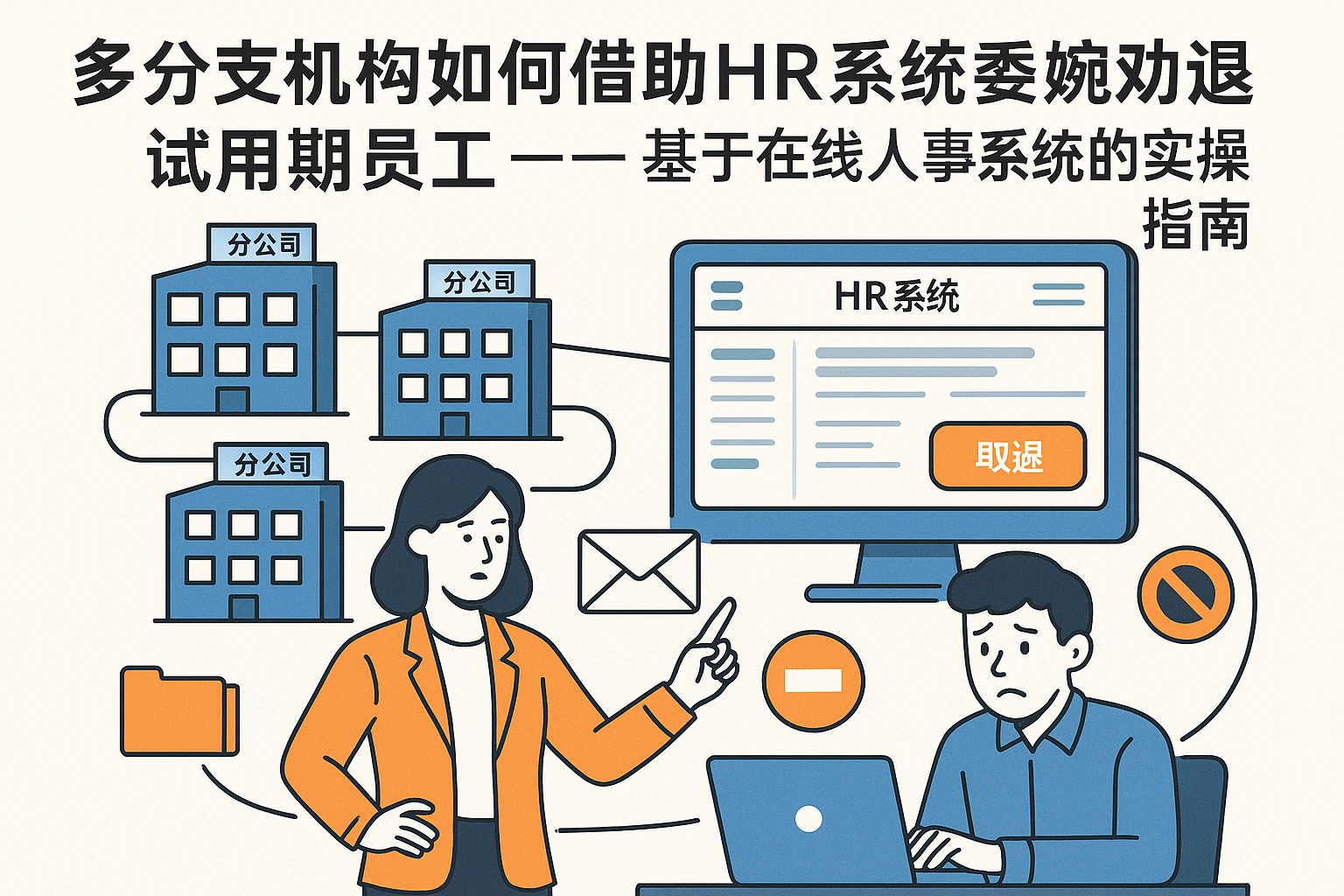 多分支机构如何借助HR系统委婉劝退试用期员工——基于在线人事系统的实操指南