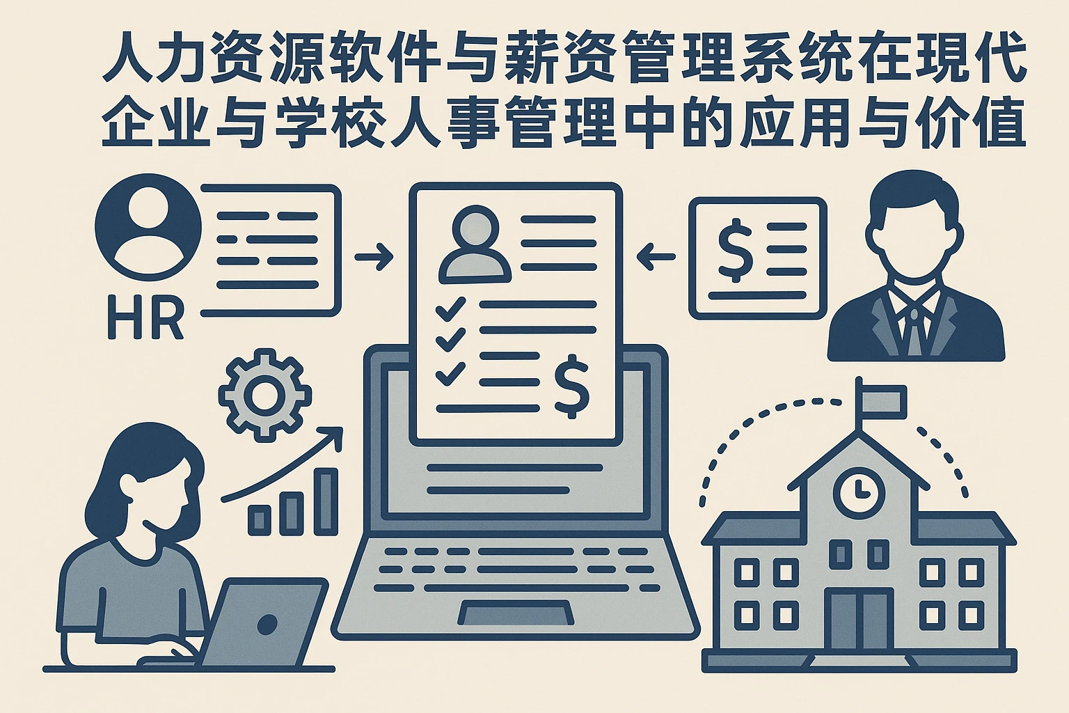 人力资源软件与薪资管理系统在现代企业与学校人事管理中的应用与价值