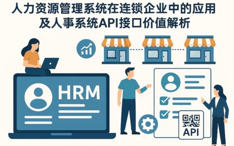 人力资源管理系统在连锁企业中的应用及人事系统API接口价值解析