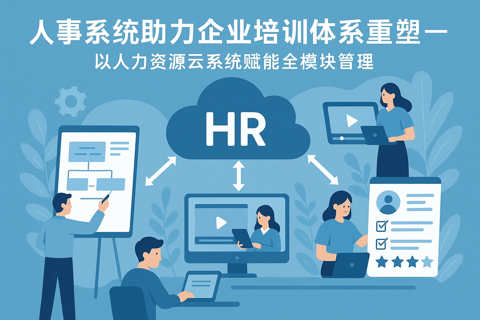 人事系统助力企业培训体系重塑——以人力资源云系统赋能全模块管理