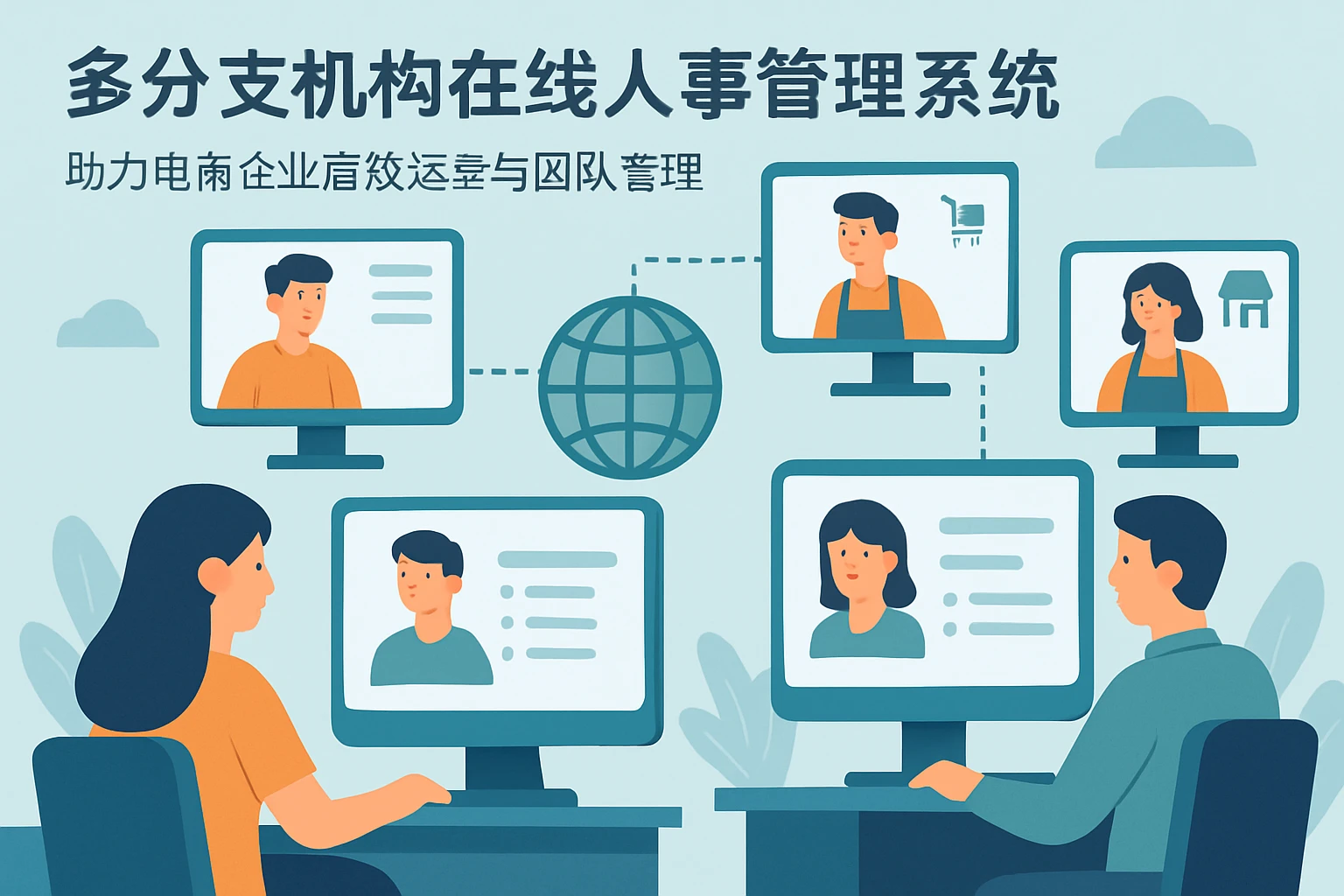 多分支机构在线人事管理系统：助力电商企业高效运营与团队管理