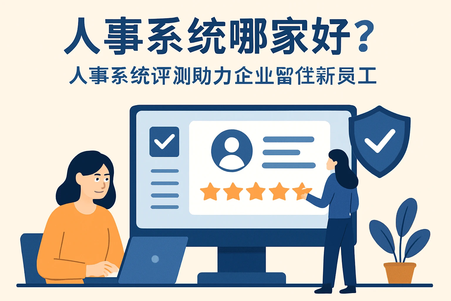人事系统哪家好？人事系统评测助力企业留住新员工
