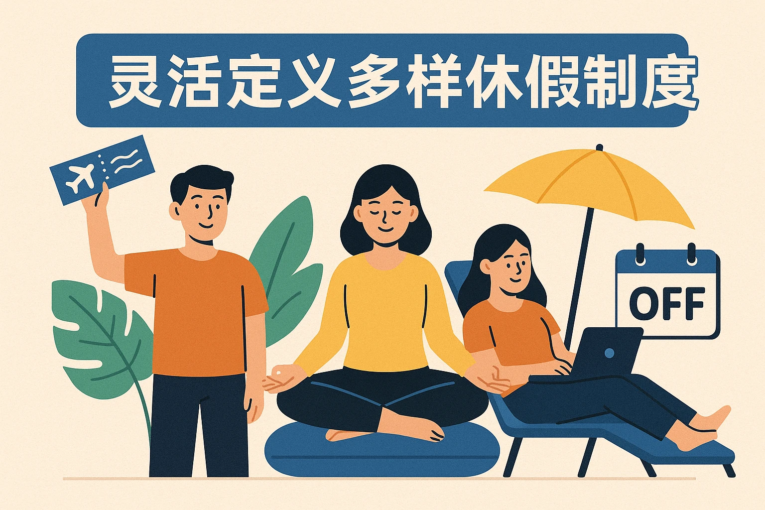 灵活定义多样休假制度