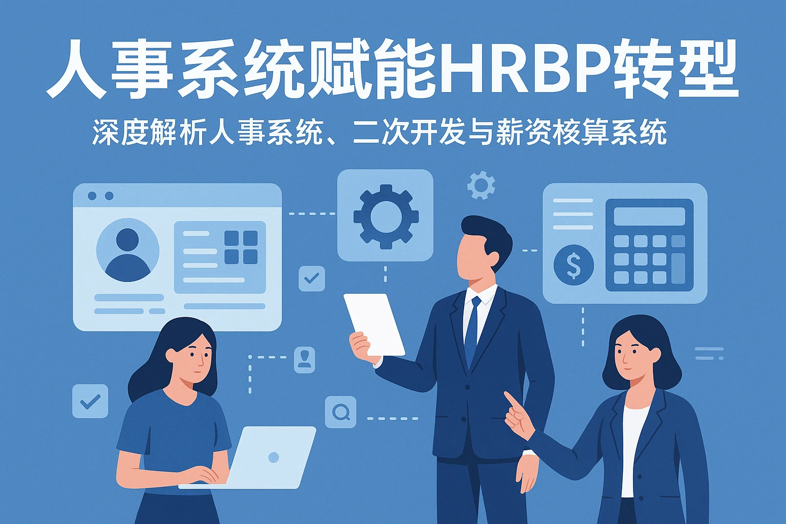 人事系统赋能HRBP转型——深度解析人事系统、二次开发与薪资核算系统