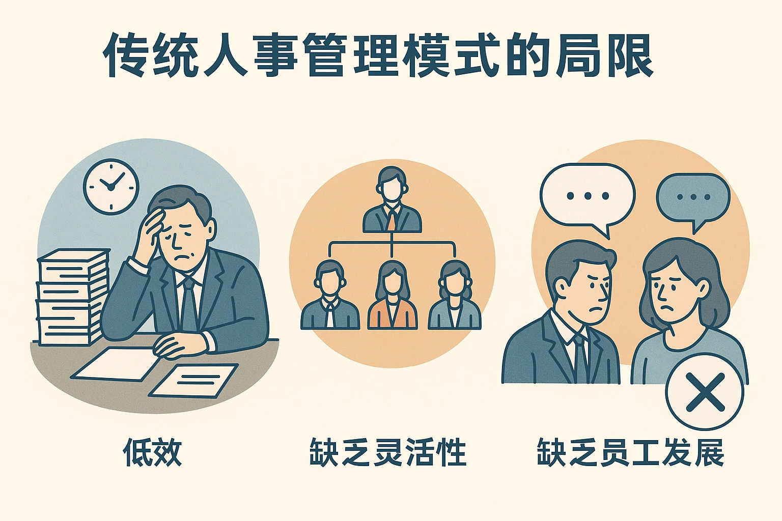 传统人事管理模式的局限