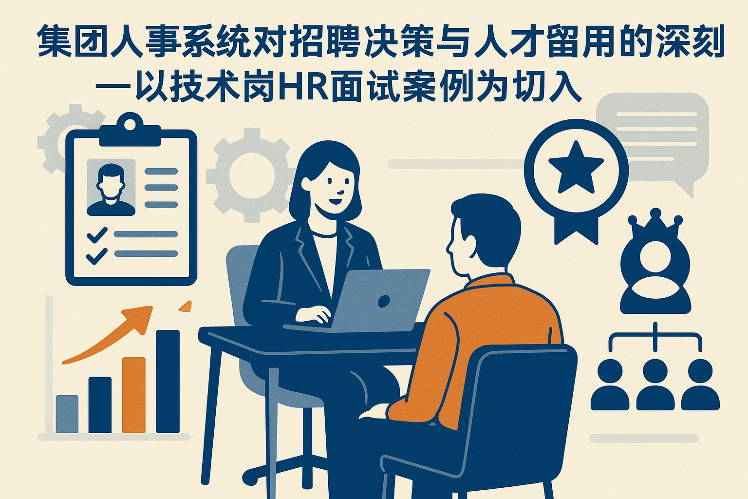 集团人事系统对招聘决策与人才留用的深刻影响——以技术岗HR面试案例为切入