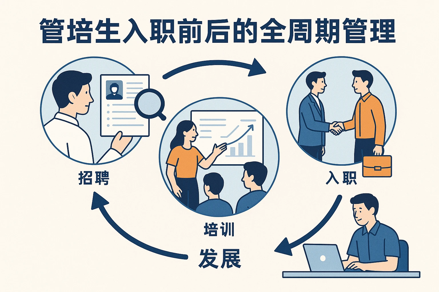 管培生入职前后的全周期管理