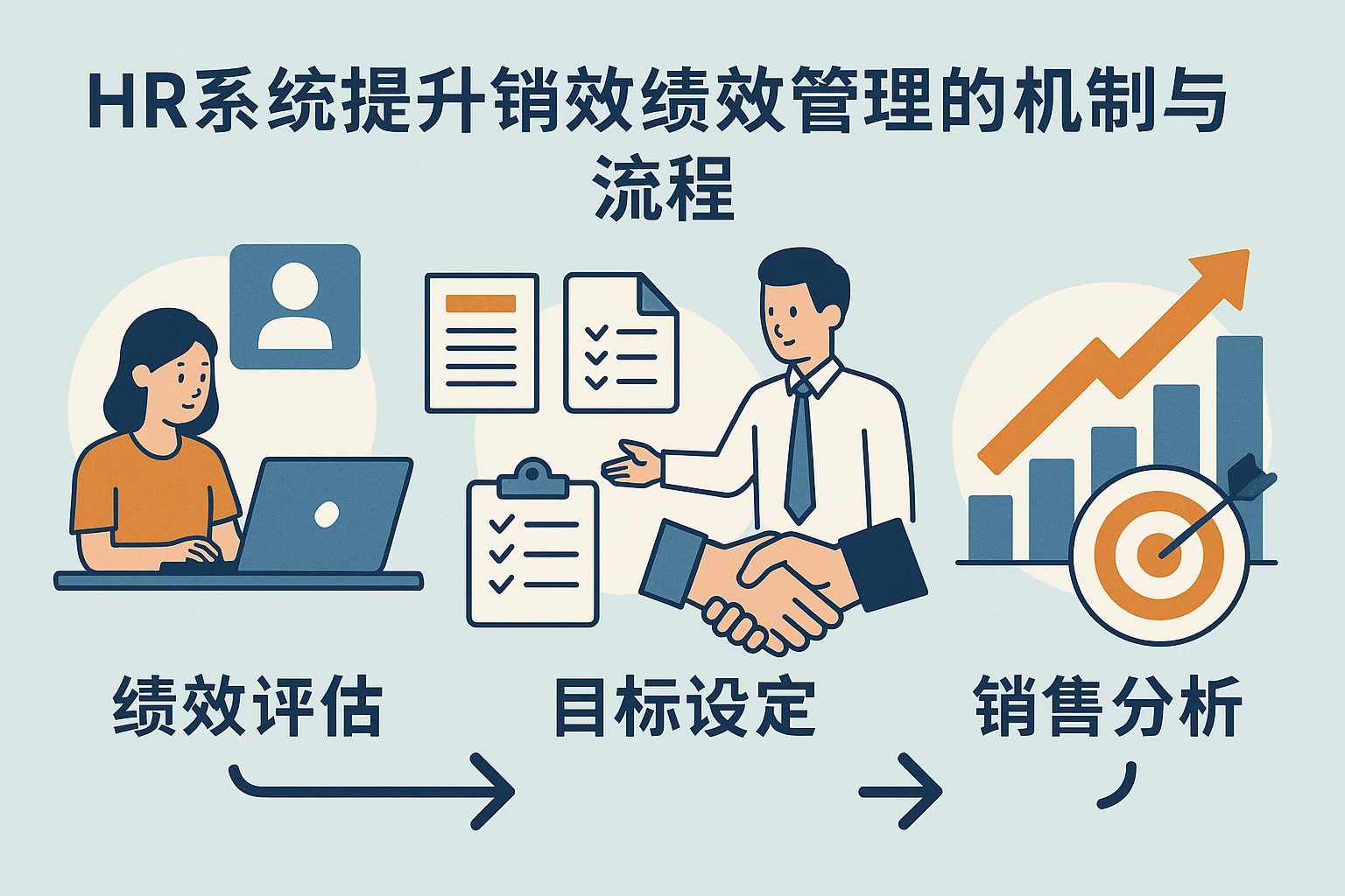 HR系统提升销售绩效管理的机制与流程