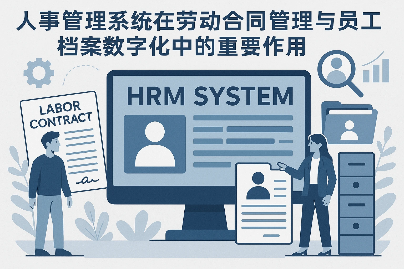人事管理系统在劳动合同管理与员工档案数字化中的重要作用