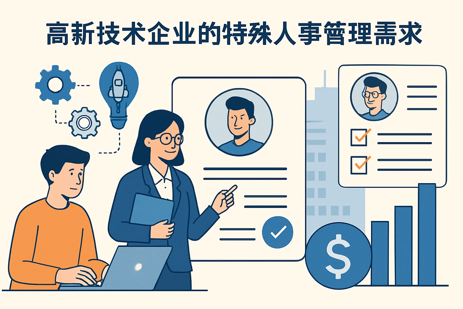 高新技术企业的特殊人事管理需求