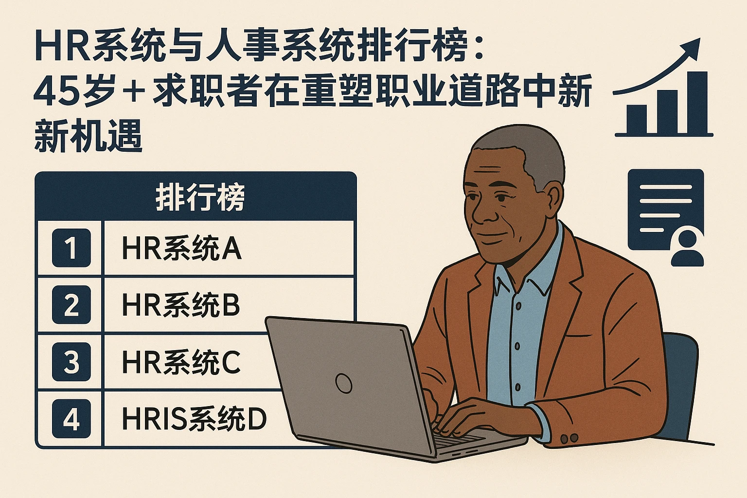HR系统与人事系统排行榜：45岁+求职者在重塑职业道路中的新机遇