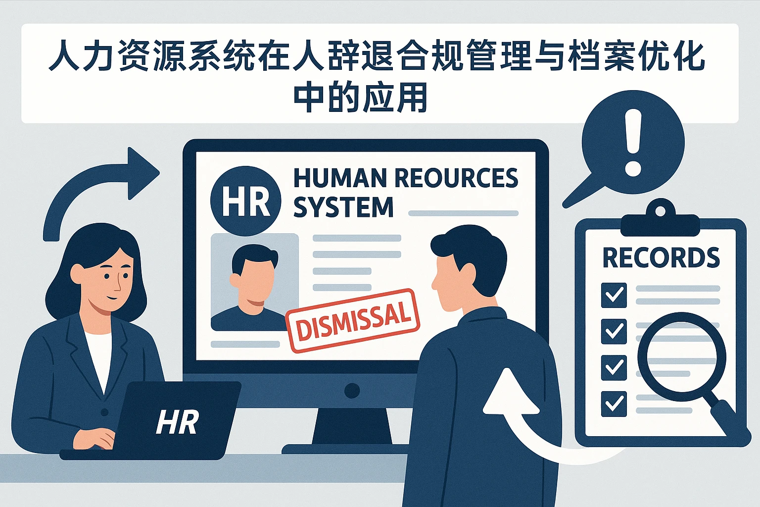 人力资源系统在员工辞退合规管理与档案优化中的应用