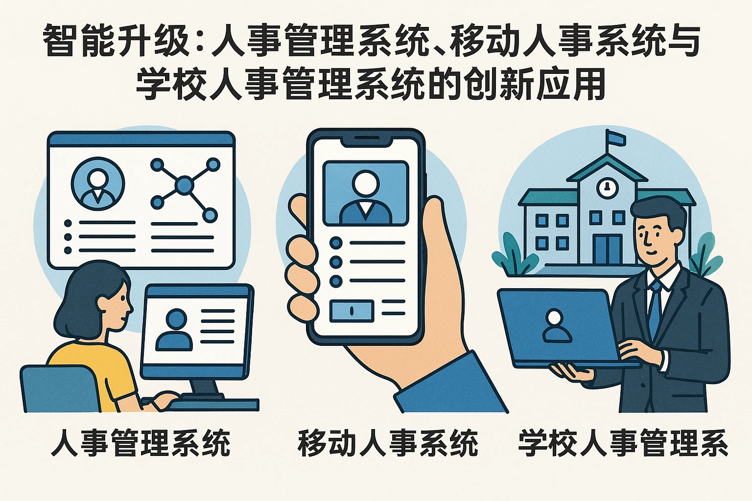 智能升级：人事管理系统、移动人事系统与学校人事管理系统的创新应用