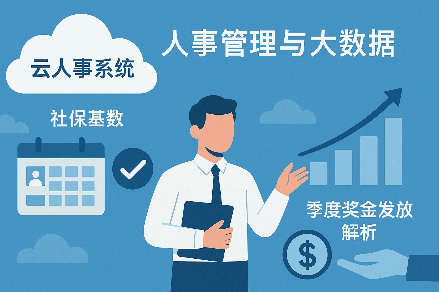 云人事系统下的人事管理与大数据：社保基数、薪酬合规与季度奖金发放解析
