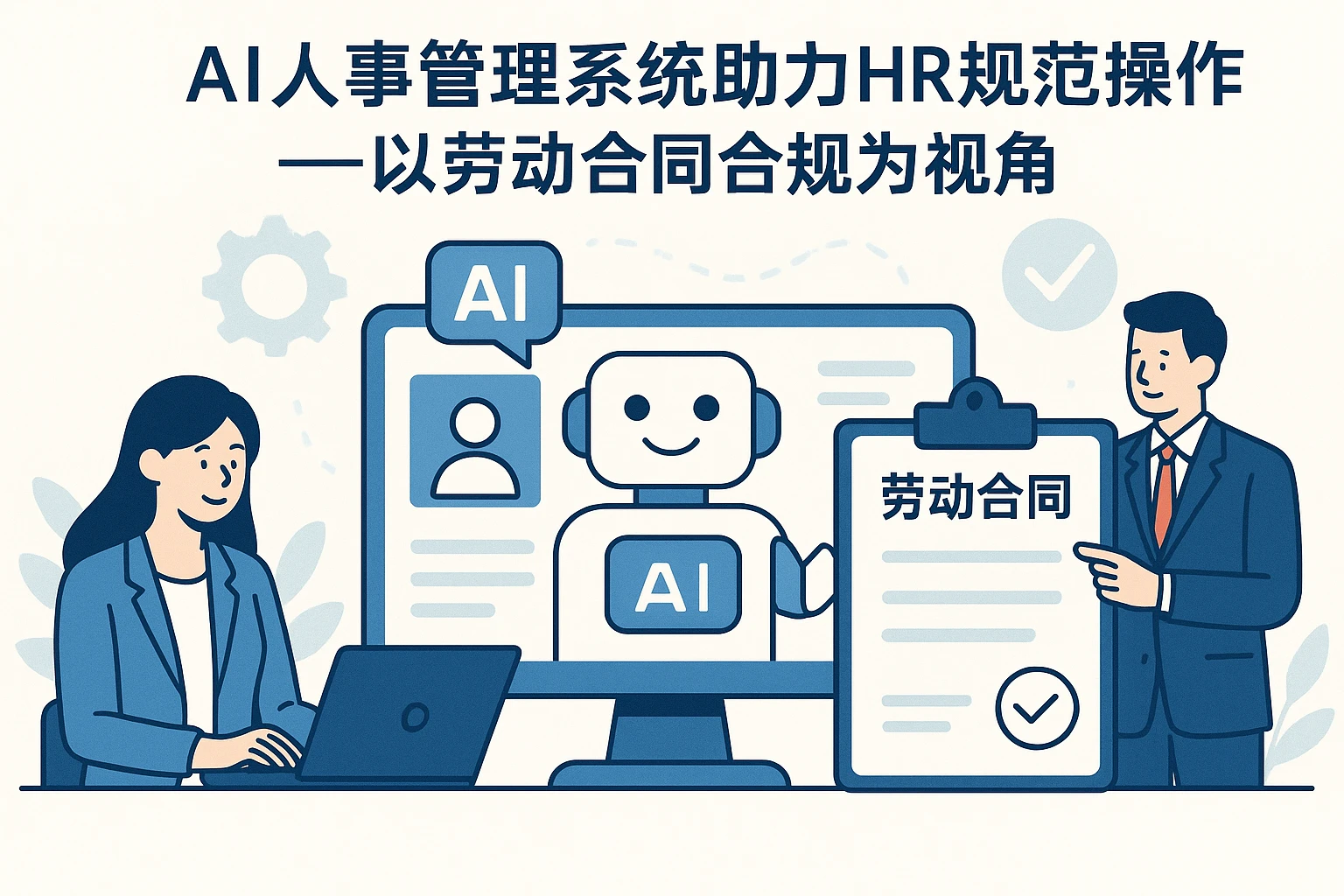 AI人事管理系统助力HR系统规范操作——以劳动合同合规为视角