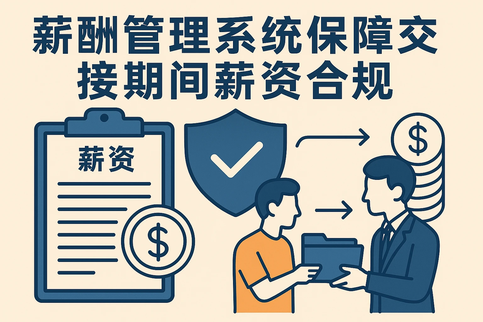 薪酬管理系统保障交接期间薪资合规