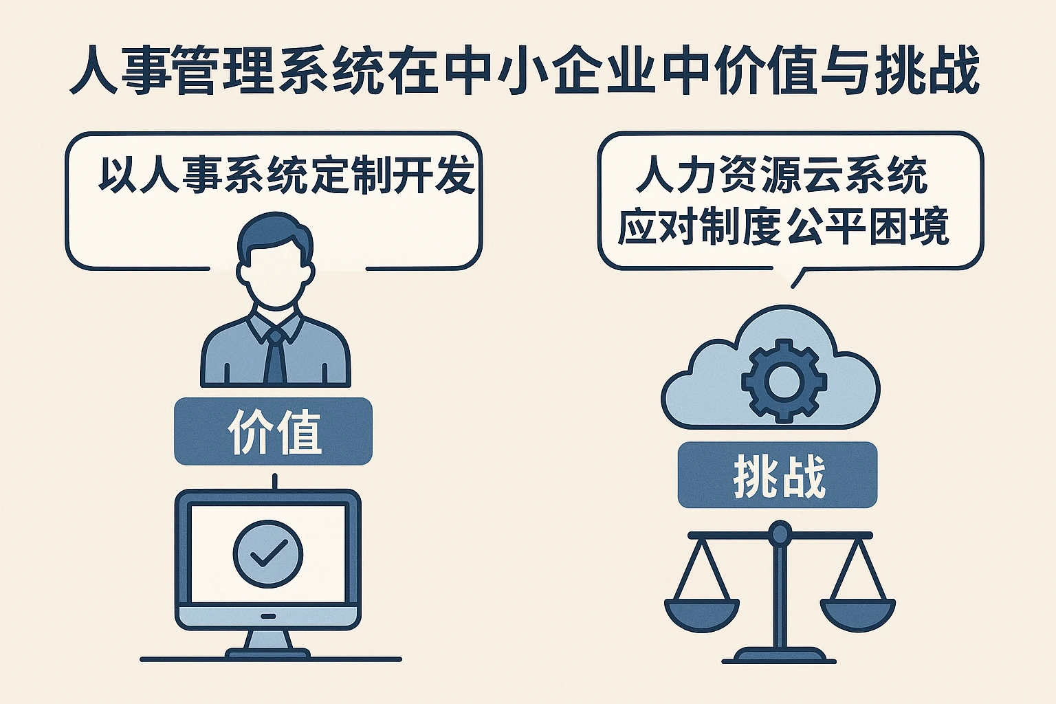人事管理系统在中小企业中的价值与挑战——以人事系统定制开发和人力资源云系统应对制度公平困境为例
