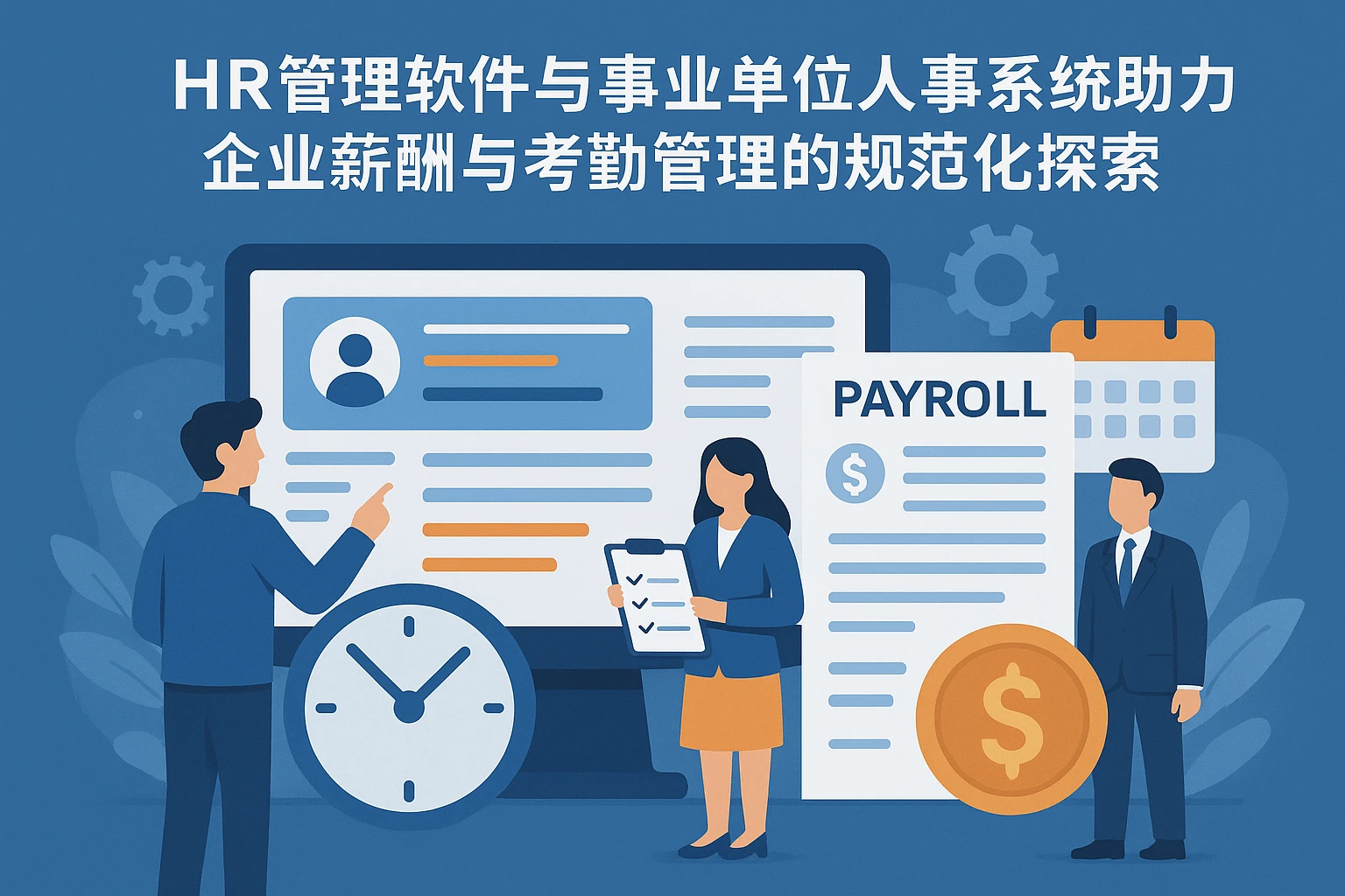 HR管理软件与事业单位人事系统助力企业薪酬与考勤管理的规范化探索