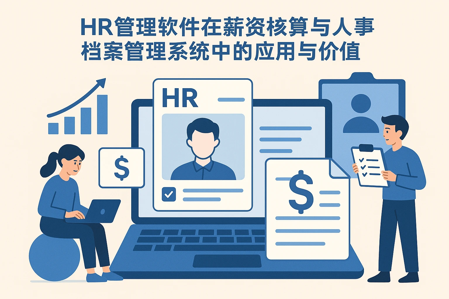 HR管理软件在薪资核算与人事档案管理系统中的应用与价值