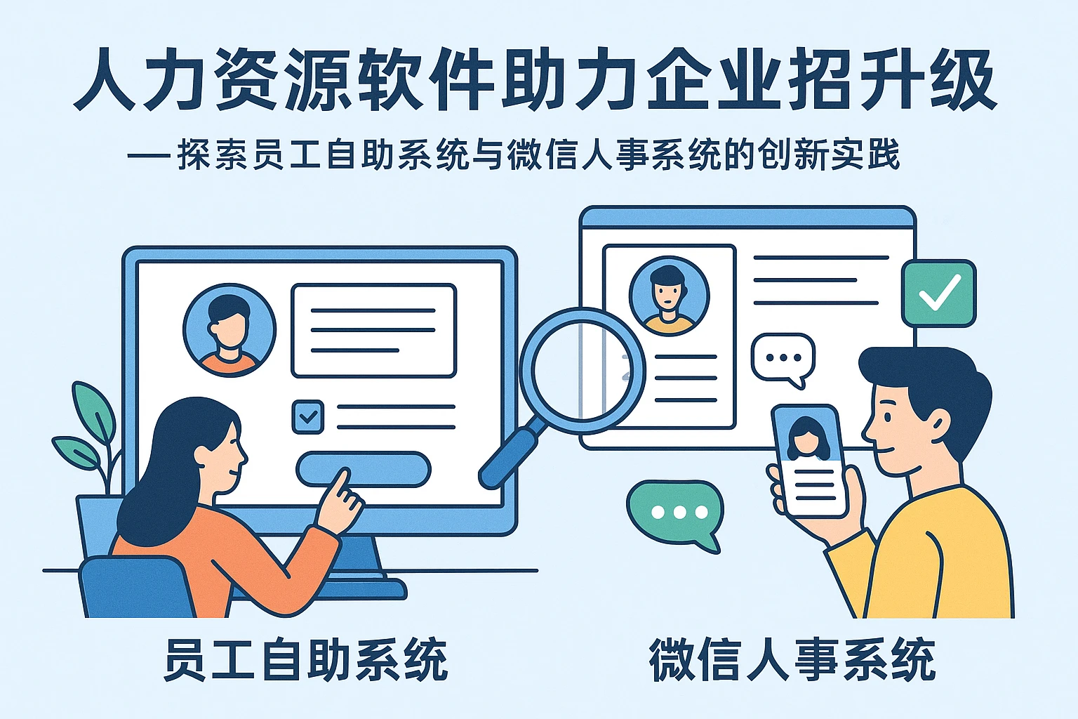 人力资源软件助力企业招聘升级——探索员工自助系统与微信人事系统的创新实践