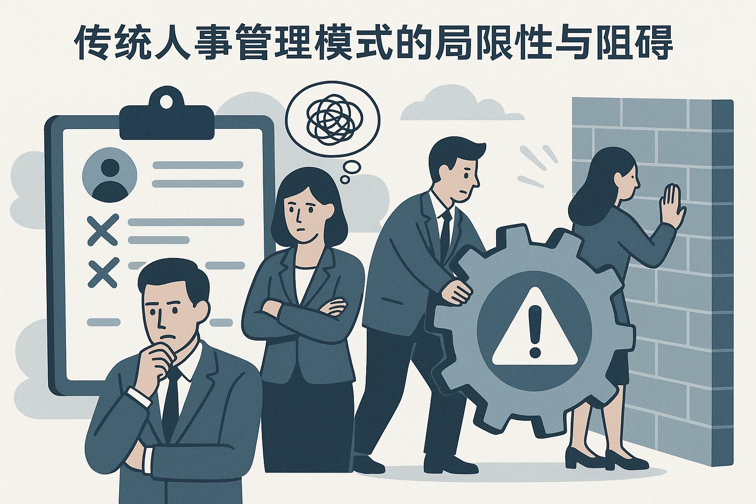 传统人事管理模式的局限性与阻碍
