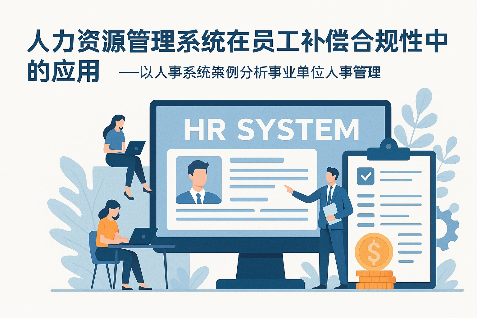 人力资源管理系统在员工补偿合规性中的应用——以人事系统案例分析事业单位人事管理