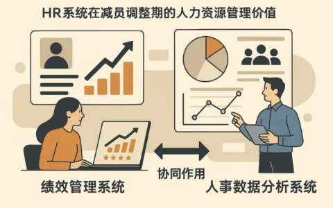 HR系统在减员调整期的人力资源管理价值——绩效管理系统与人事数据分析系统的协同作用