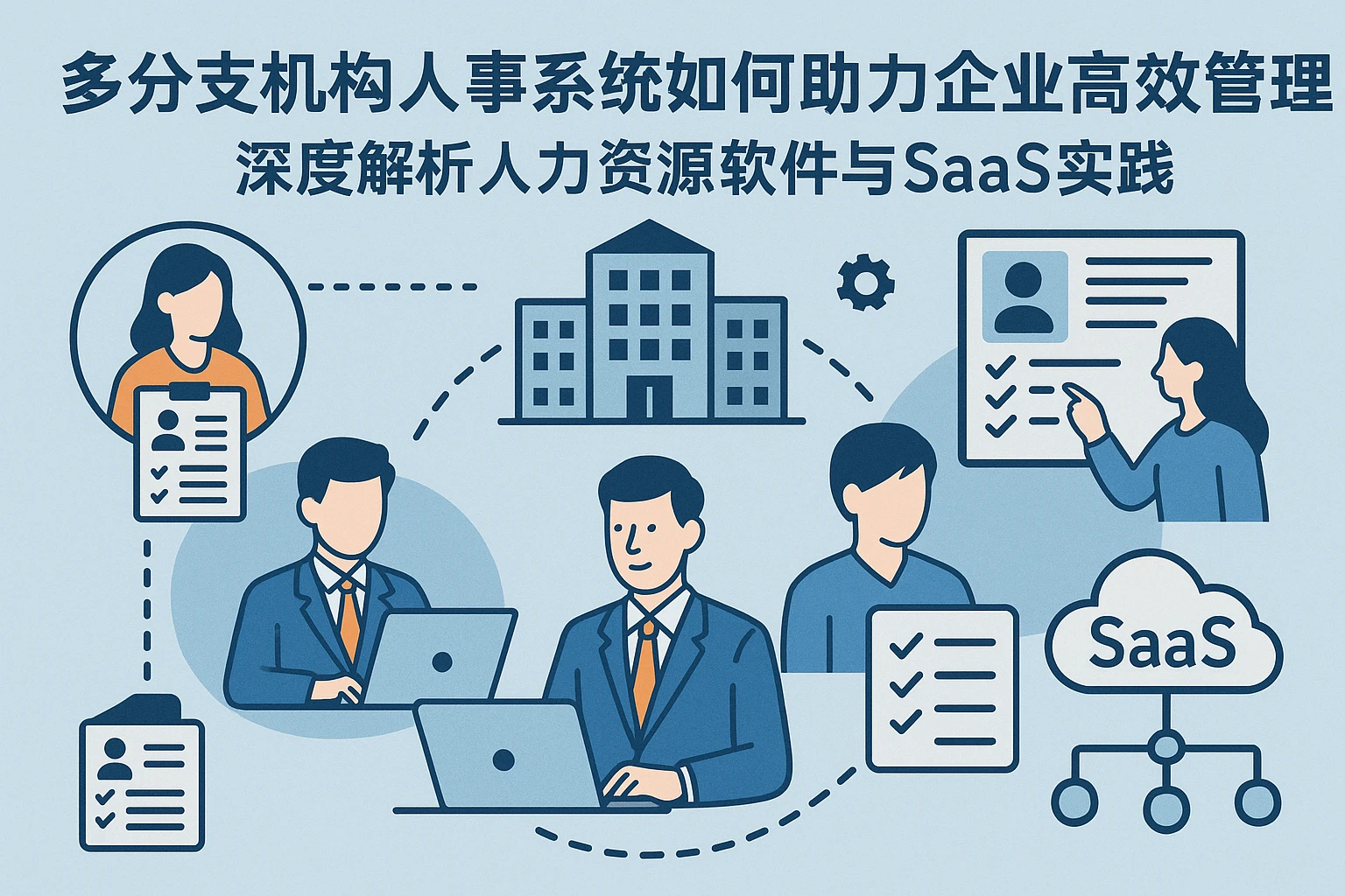 多分支机构人事系统如何助力企业高效管理——深度解析人力资源软件与SaaS实践