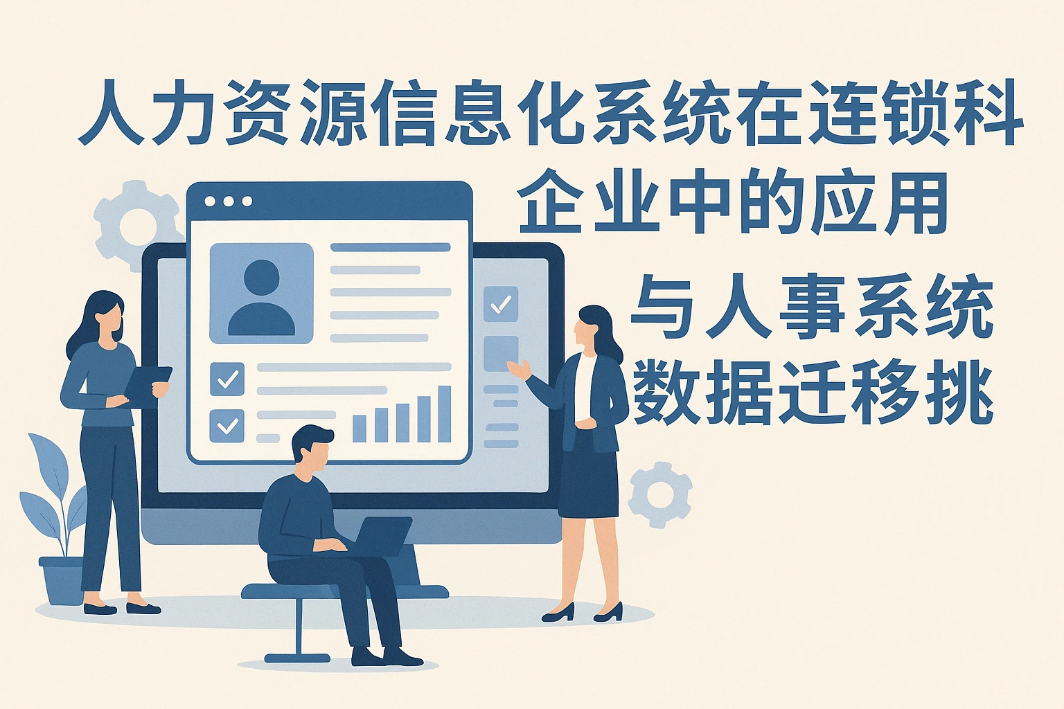 人力资源信息化系统在连锁科技企业中的应用与人事系统数据迁移挑战