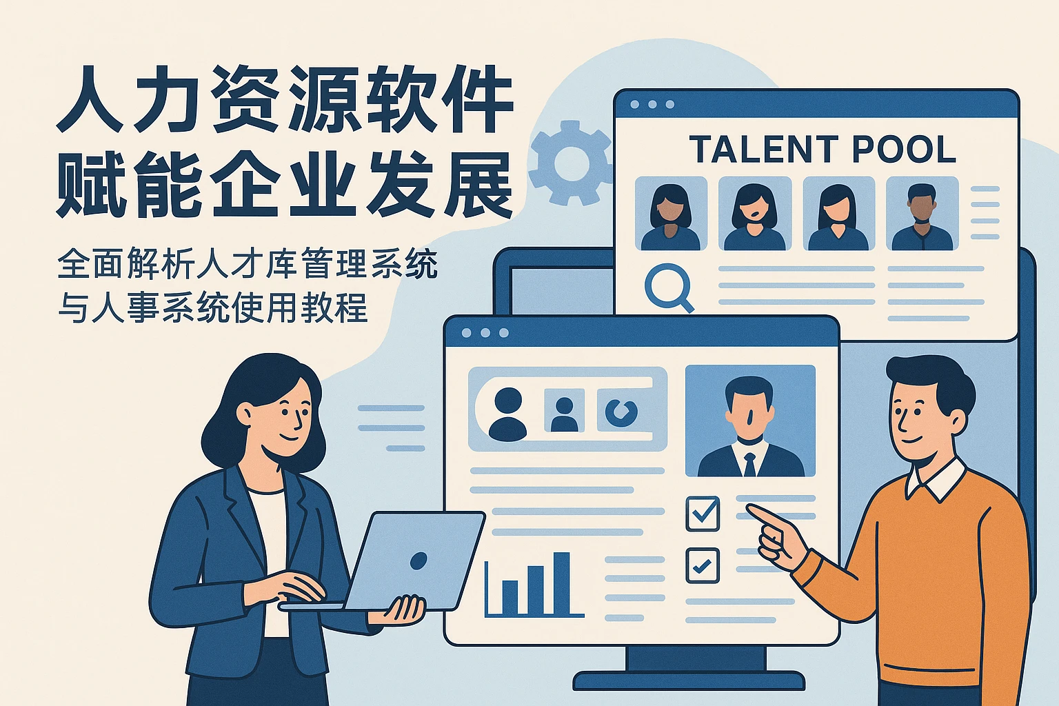 人力资源软件赋能企业发展｜全面解析人才库管理系统与人事系统使用教程