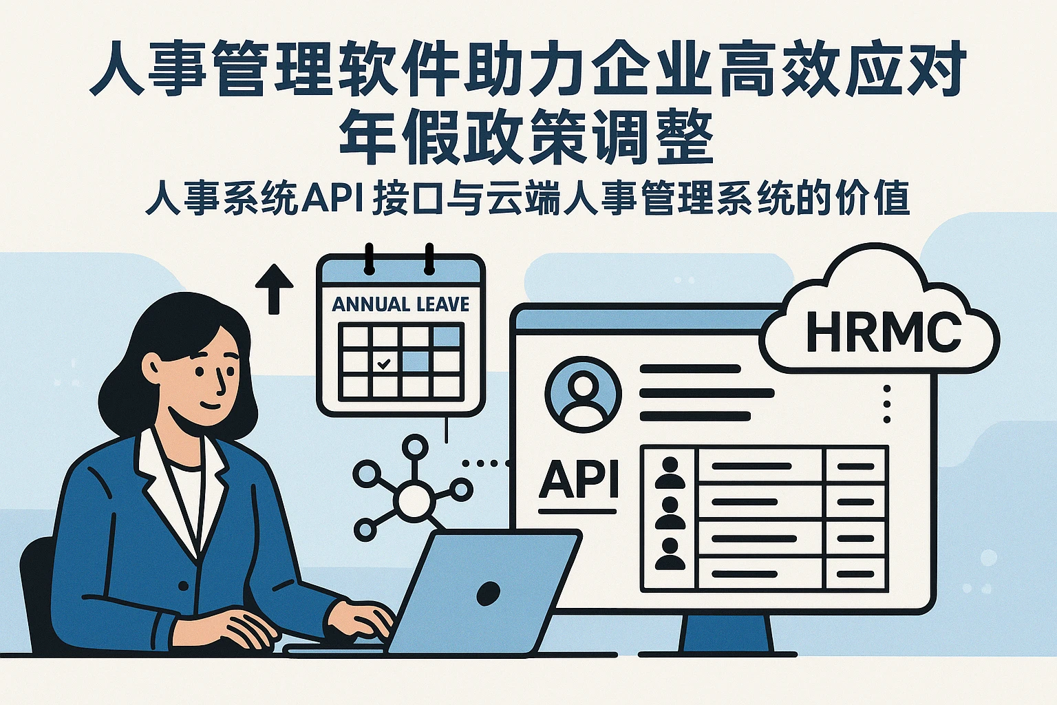 人事管理软件助力企业高效应对年假政策调整——人事系统API接口与云端人事管理系统的价值