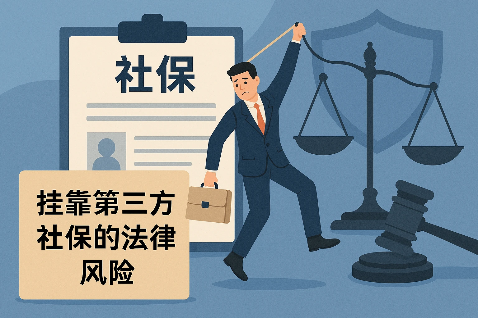 挂靠第三方社保的法律风险
