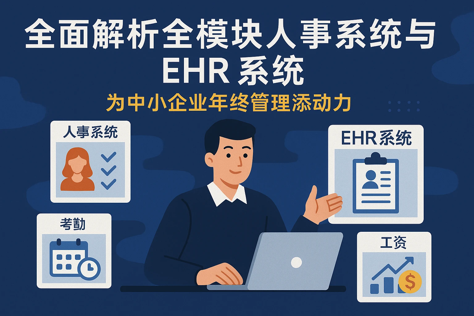 全面解析全模块人事系统与EHR系统，为中小企业年终管理添动力