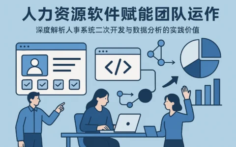 人力资源软件赋能团队运作：深度解析人事系统二次开发与数据分析的实践价值