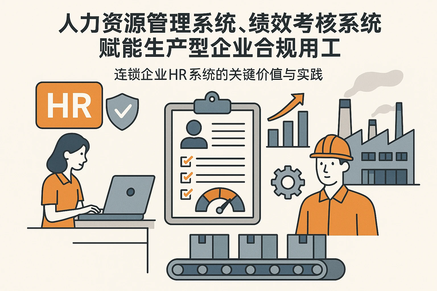 人力资源管理系统、绩效考核系统赋能生产型企业合规用工 —— 连锁企业HR系统的关键价值与实践
