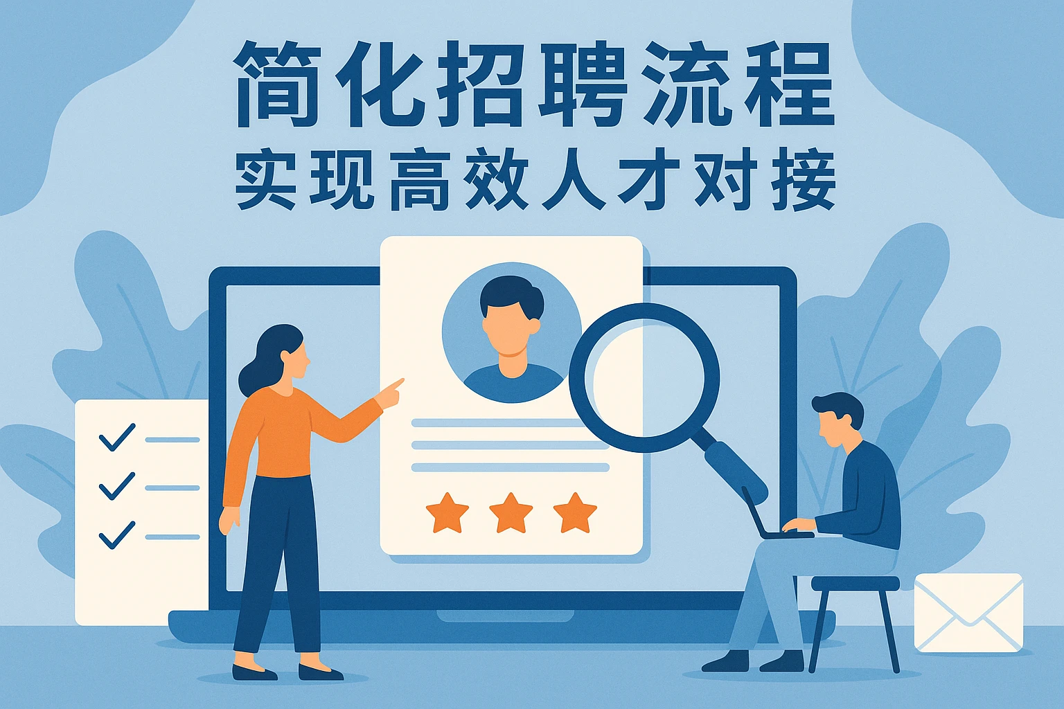 简化招聘流程，实现高效人才对接