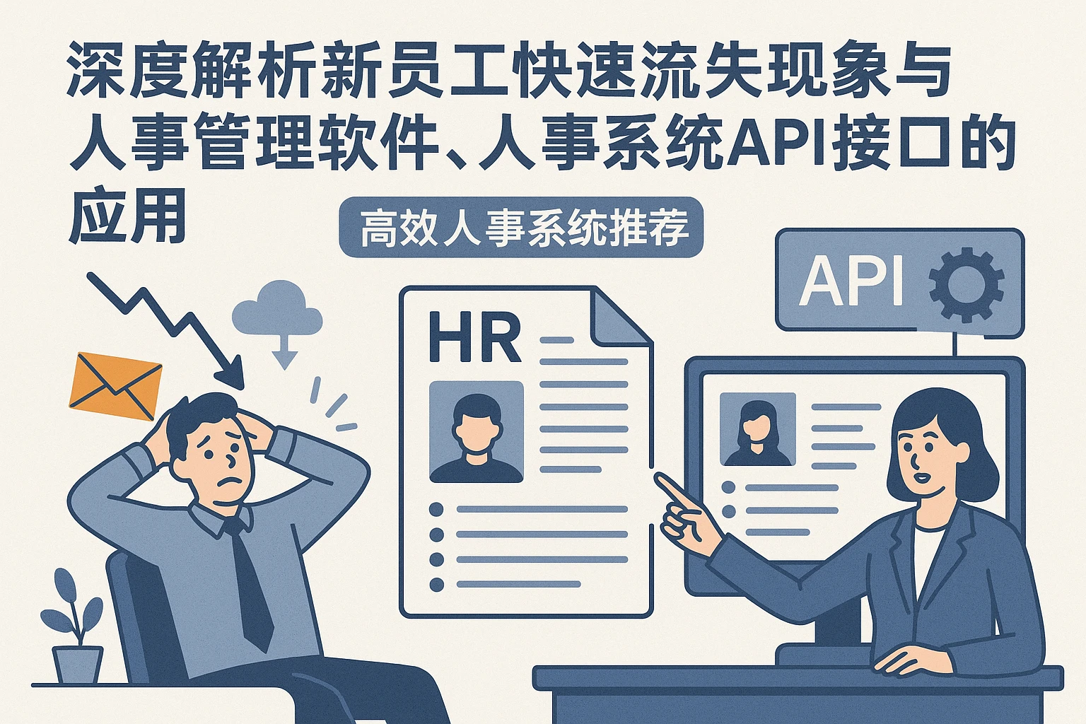 深度解析新员工快速流失现象与人事管理软件、人事系统API接口的应用——高效人事系统推荐
