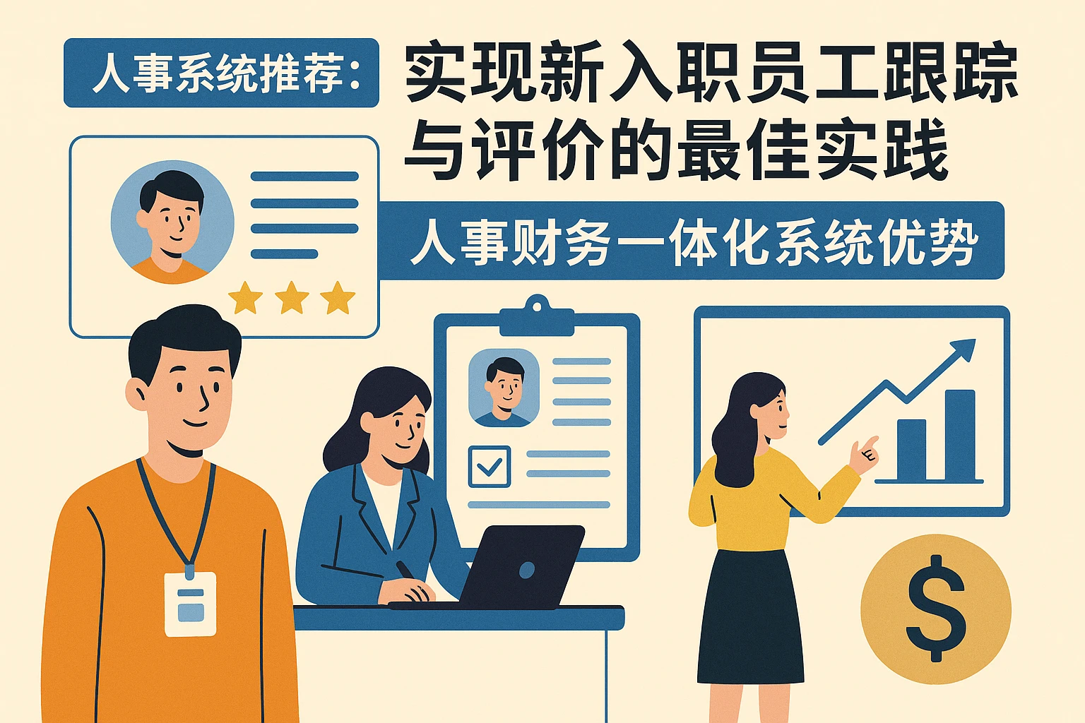 人事系统推荐：实现新入职员工跟踪与评价的最佳实践与人事财务一体化系统优势
