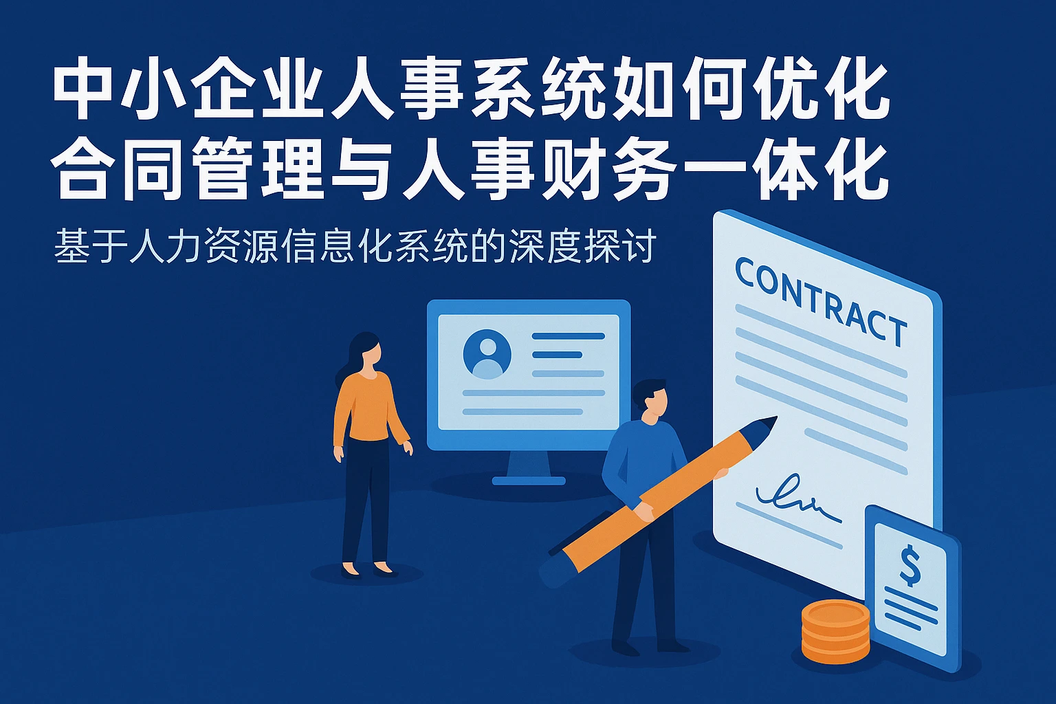 中小企业人事系统如何优化合同管理与人事财务一体化——基于人力资源信息化系统的深度探讨