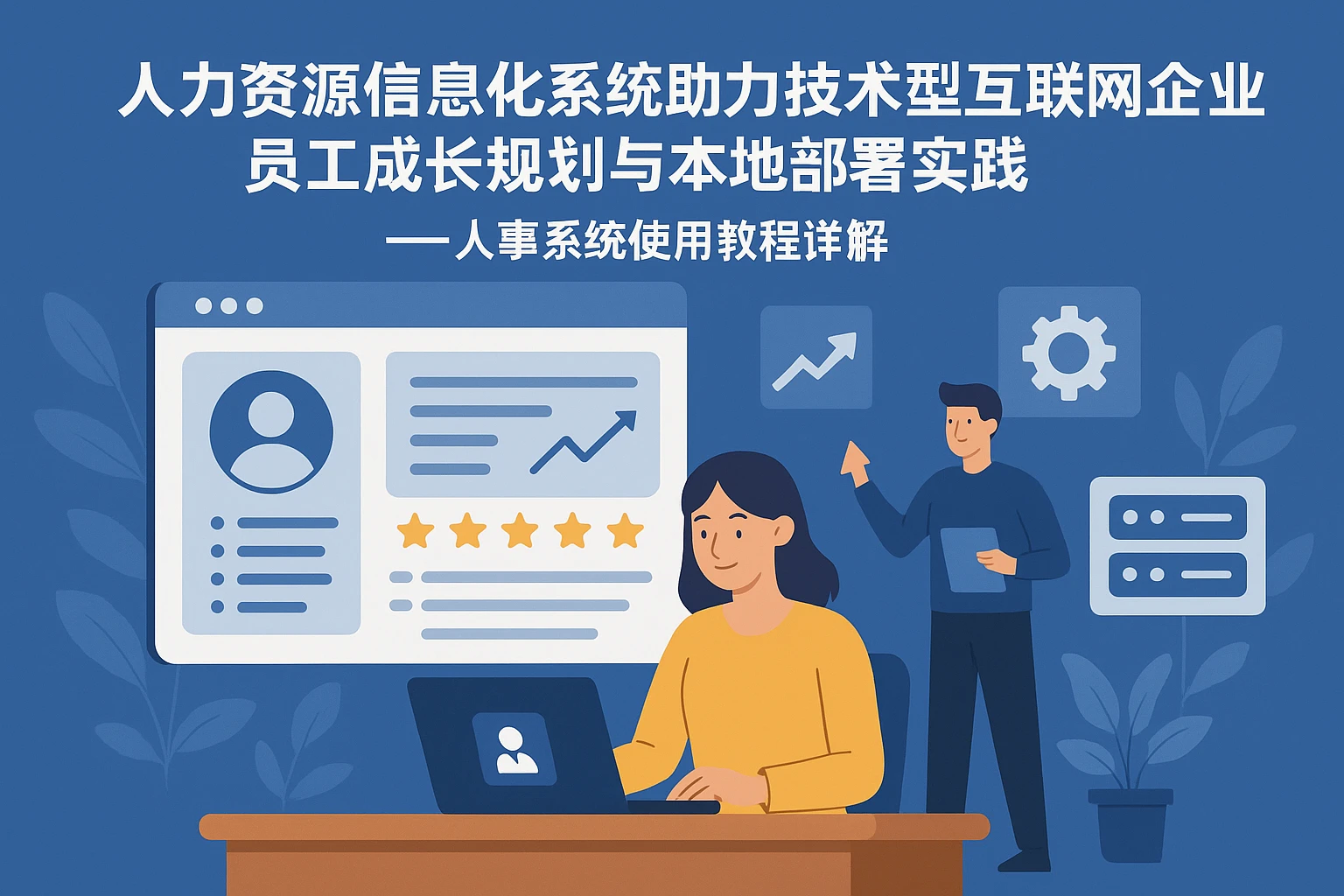 人力资源信息化系统助力技术型互联网企业员工成长规划与本地部署实践——人事系统使用教程详解