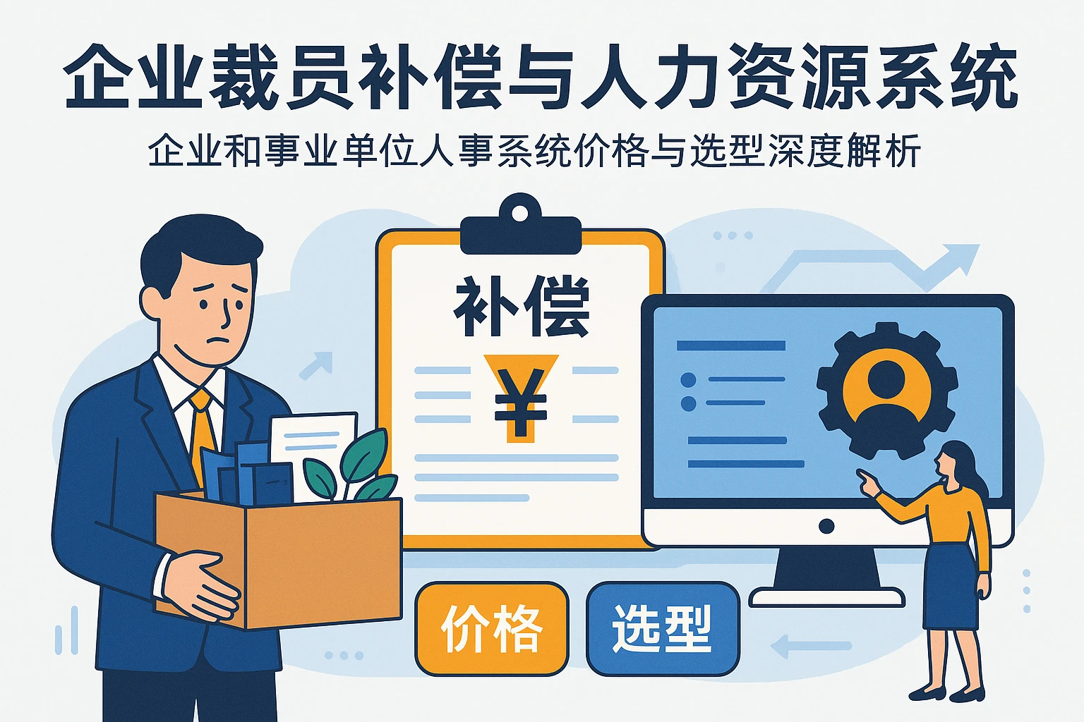 企业裁员补偿与人力资源系统：企业和事业单位人事系统价格与选型深度解析