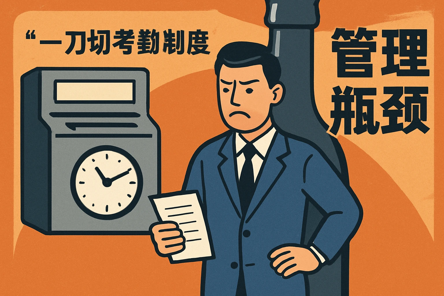 “一刀切”考勤制度下的管理瓶颈