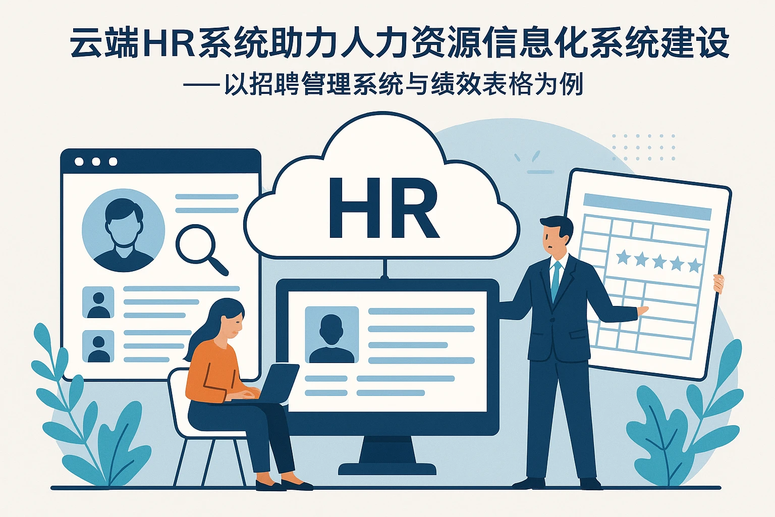 云端HR系统助力人力资源信息化系统建设——以招聘管理系统与绩效表格为例