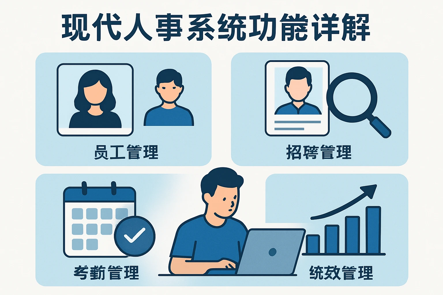 现代人事系统功能详解